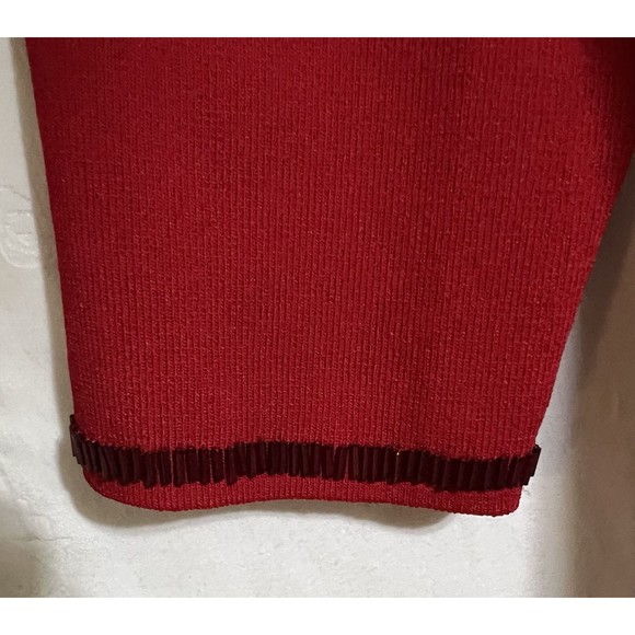 Belldini sweater vintage beaded embroidered Rare 80s 90s hip-hop Sexy Designer Q - Picture 4 of 5